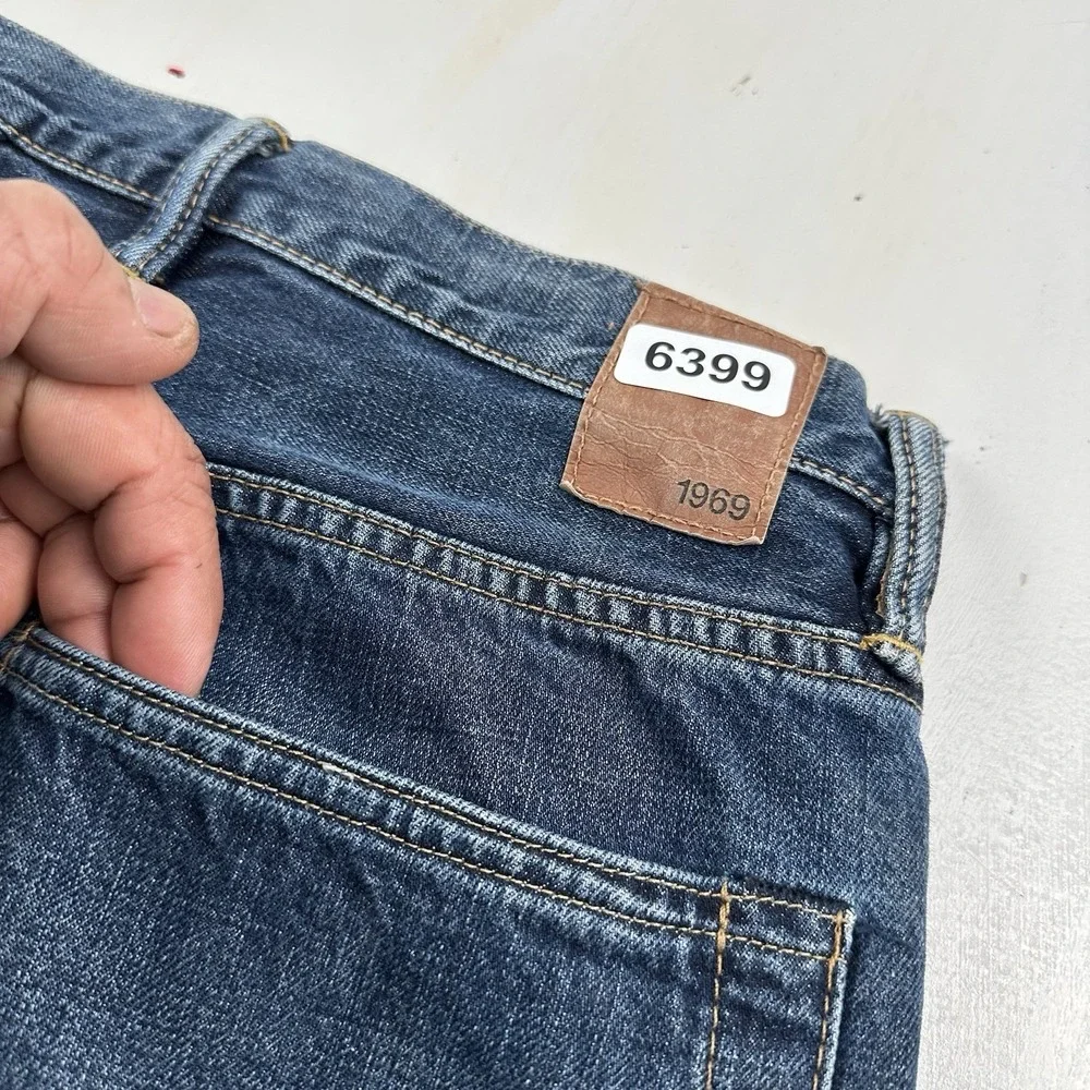 Y2K Gap 1969‎ Loose Fit Jeans Mens 36x32 Blue Denim Baggy Wide Leg Grunge Skater